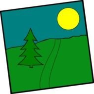 Landscape Clip Art N4