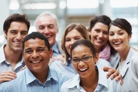 Group Of People Laughing photo