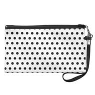 Polka Dot Handbags Black White