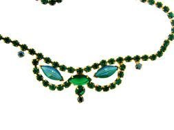 Delicate Rhinestone Choker Necklace as a graphic illustration