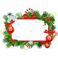 nice Christmas Frame drawing