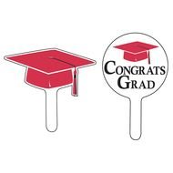Graduation red hat drawing