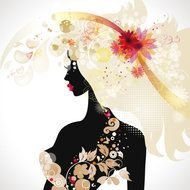 Fashion Show Clip Art Silhouette N5