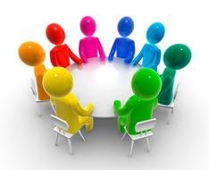 Group Meeting Clip Art N15