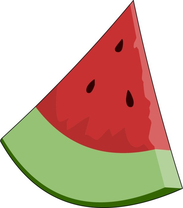 İllustration of Watermelon slice