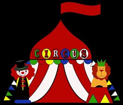 Circus Tent Clip Art N45