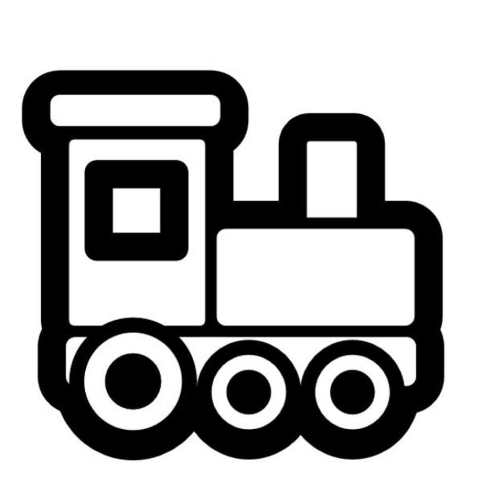 Free Train Clip Art Black And White N2