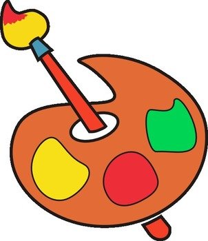 Paint Palette Clip Art N15