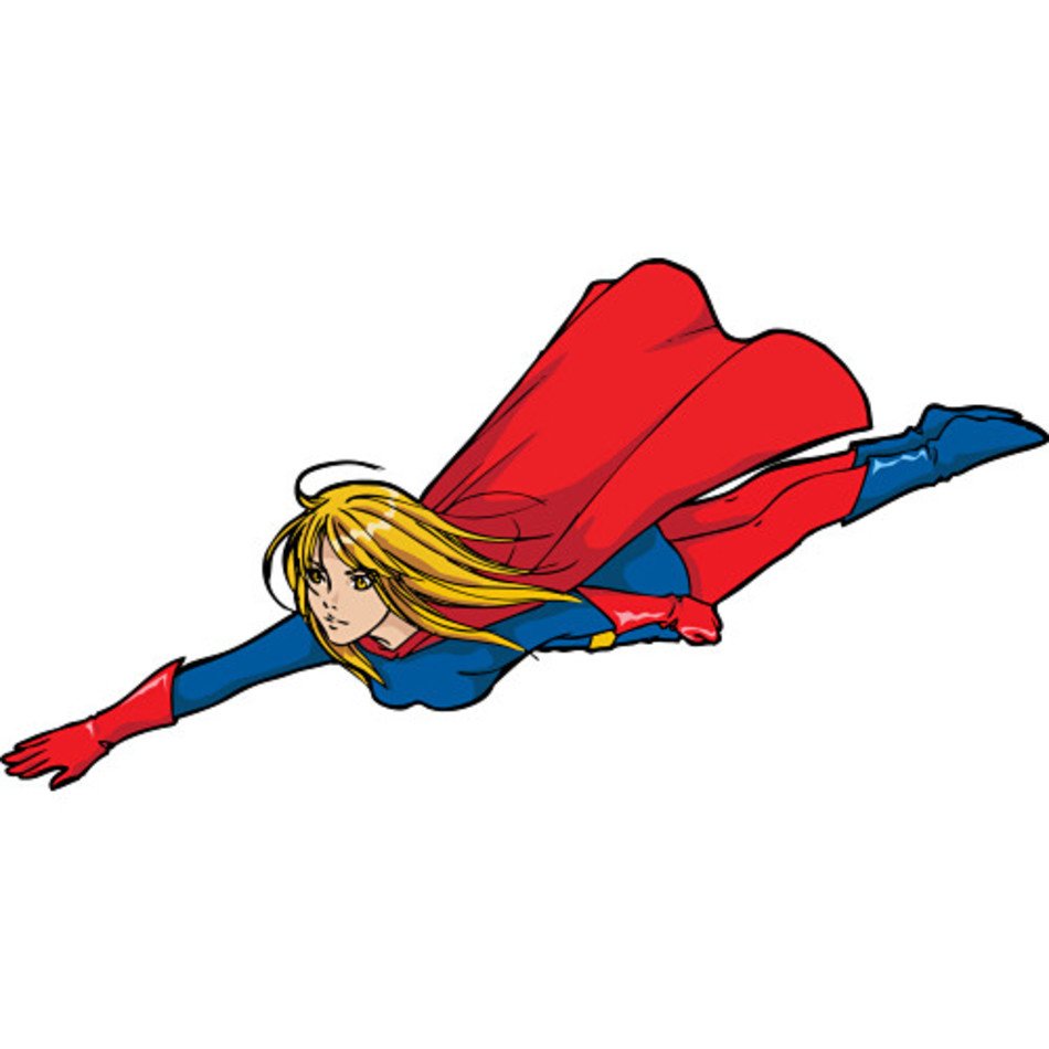 Superhero Clip Art N48