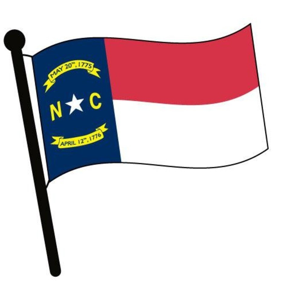 North Carolina Flag Clip Art N2