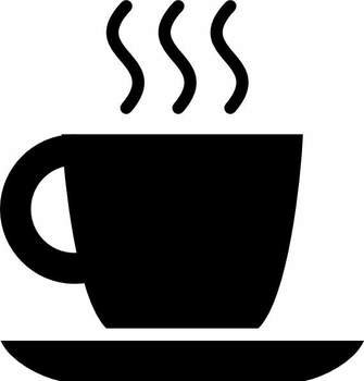 Black Coffee Cup Clip Art