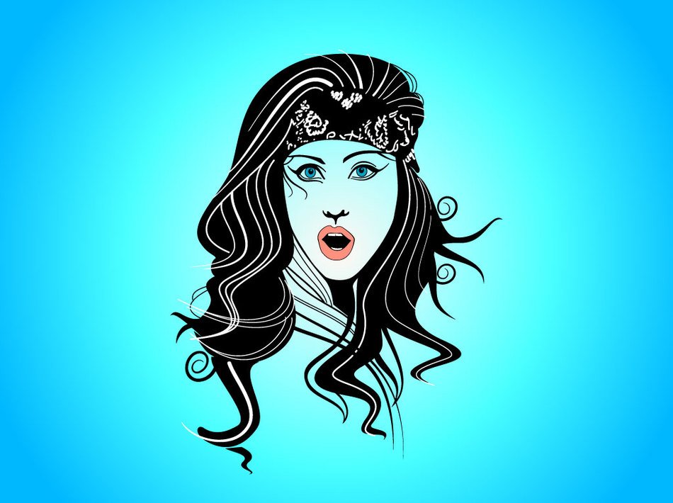 Gypsy Women drawing