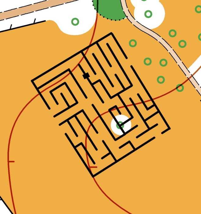 Clipart of The Mazemap Drawing Complete