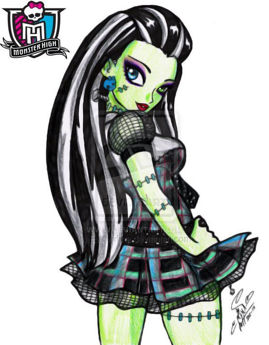 Monster High Frankie Art