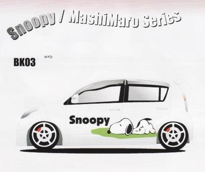 Snoopy Car Sticker