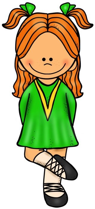 Ä°llustration of Irish Dancer girl