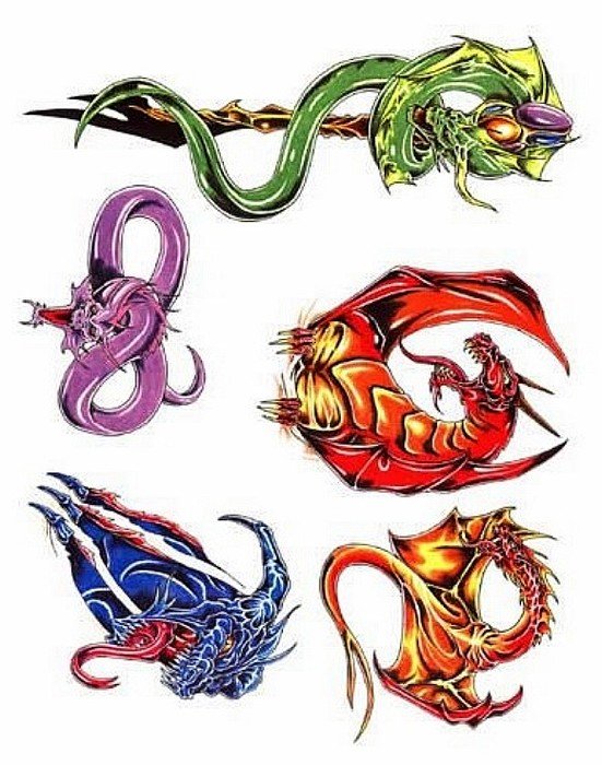 Tribal Snake Tattoo Designs