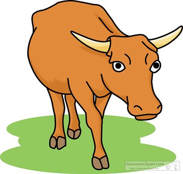 Buffalo Clip Art N12