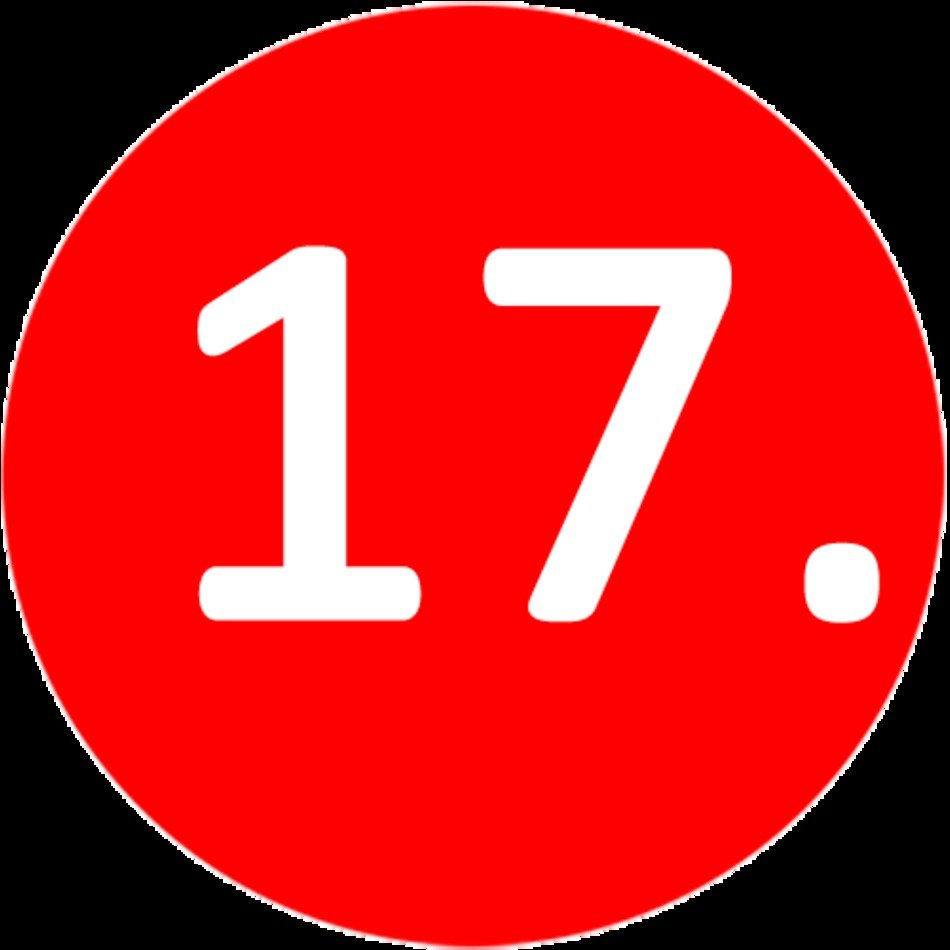 Number 17 N4