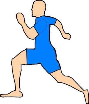Man Running Clip Art N16