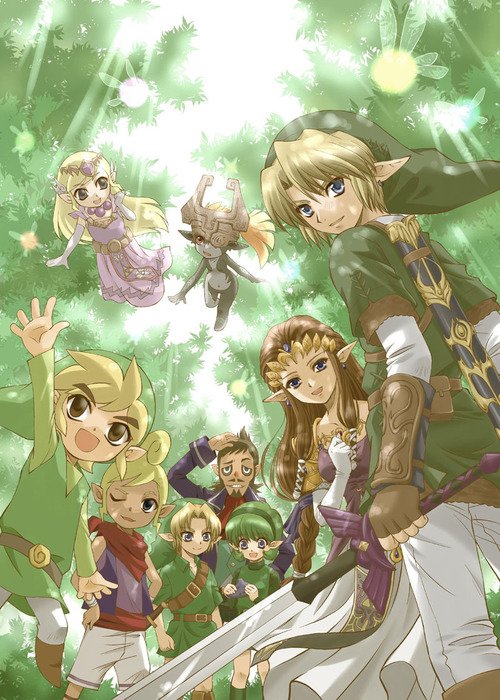 The Legend of Zelda cartoon pictures