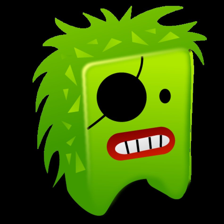 Green Monsters Clip Art N9