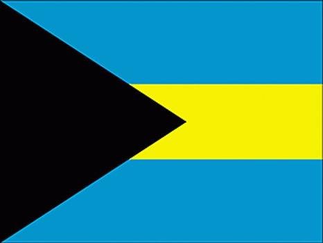 Bahamas Flag Coloring Page