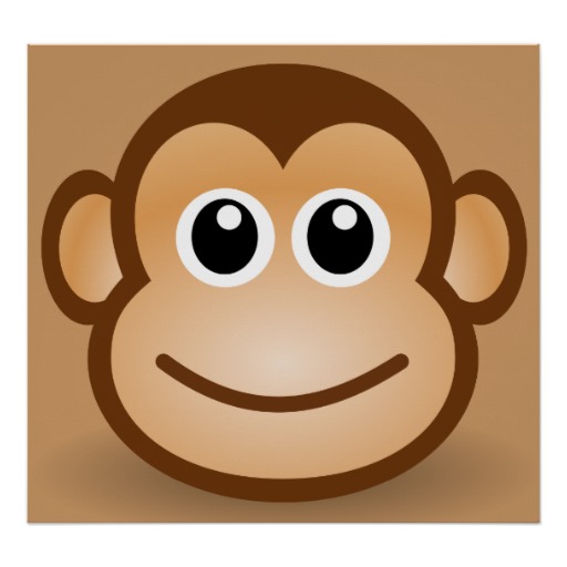 76 Free Cute Cartoon Monkey Clipart Illustration Poster Free Image Download