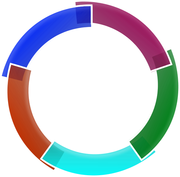 Colorful Circles Clip Art N3 free image download