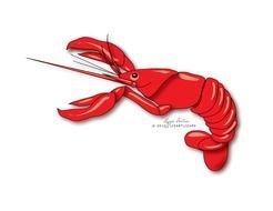 Crawfish Logo Clip Art N3