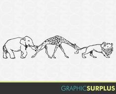 Animal Clip Art drawing