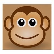 76 Free Cute Cartoon Monkey Clipart Illustration Poster
