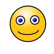 cute Smiley Face Clip Art drawing