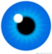 Blue Eyes Clip Art N17
