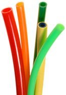 variety of flexible plastic pipes for clipart