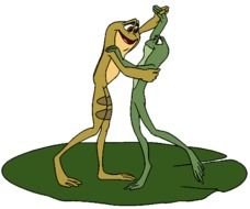 Princess And Frog Clip Art