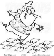 Hopscotch Clip Art N4