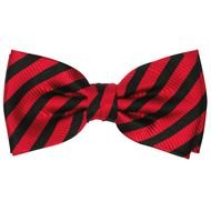 red-black butterfly tie as picture for clipart