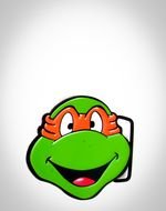 Cartoon Michelangelo Turtle clipart