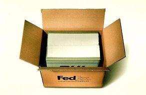 FedEx Box Sizes drawing
