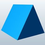 3D Triangular Prism N2