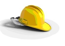 Construction Hat drawing
