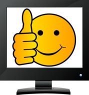 Thumbs Up Smiley Face Clip Art N38