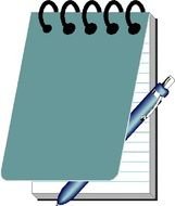 Notepad And Pen Clip Art N3