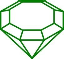Black Gem Clip Art
