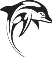 Tribal Dolphin Tattoo