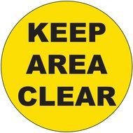 Keep Area Clear clipart