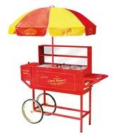 Hot Dog Carts drawing