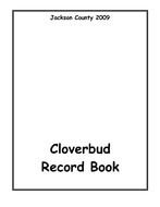4 H Cloverbud Clip Art drawing