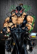 Batman Vs Bane drawing
